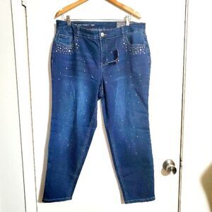 Avenue Denim Girlfriend Jeans Size 16P